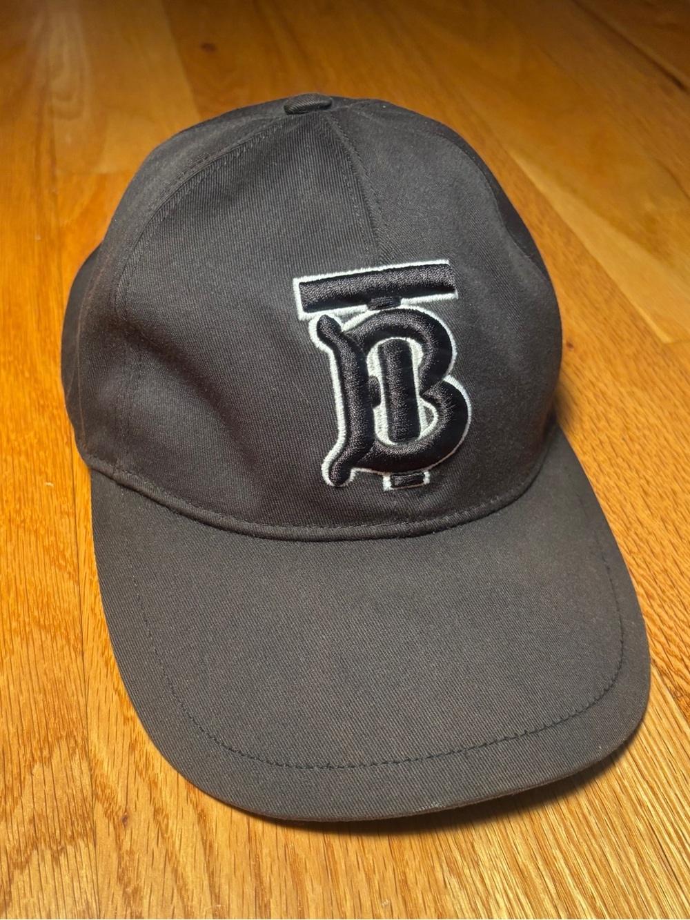 Burberry TB 3D Logo Black Baseball Cap